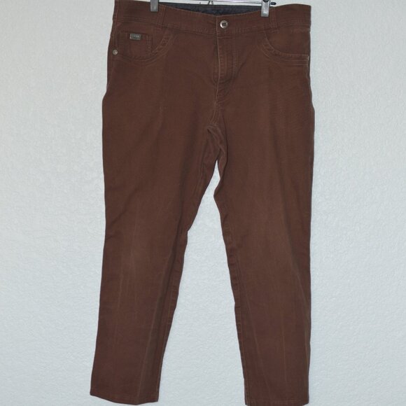 Mens Kuhl Rust Legendary Pans Size 38x30 (cotton/lyrca) - Picture 1 of 6